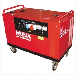 Gerador insonorizado a gasolina GE-7500 HSX/EAS MOSA