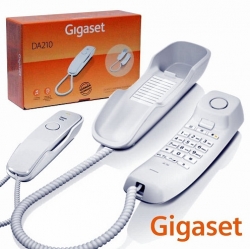 Telefone digital rede fixa branco GIGASET DA210W